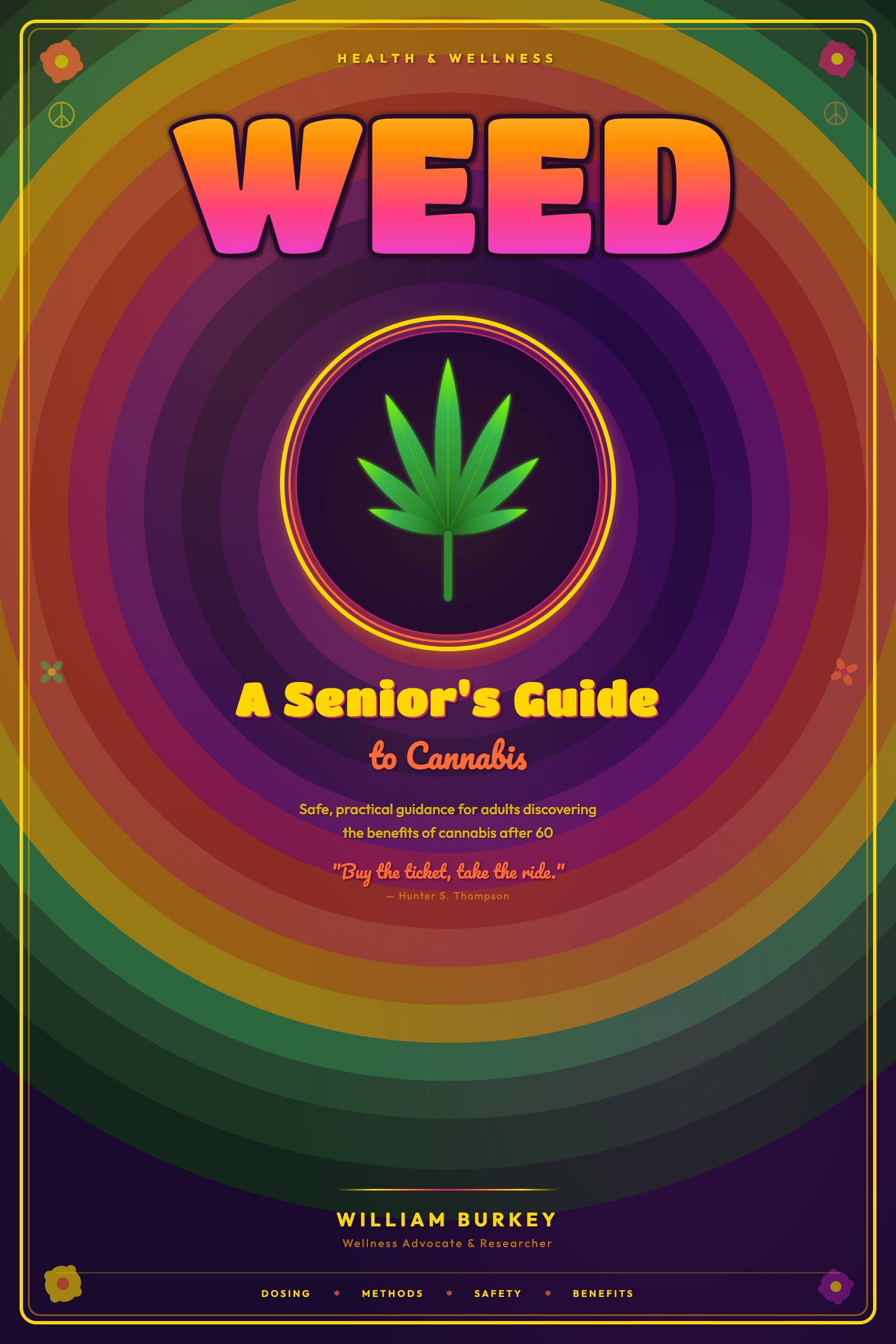 Weed: A Senior's Guide to Cannabis — book cover